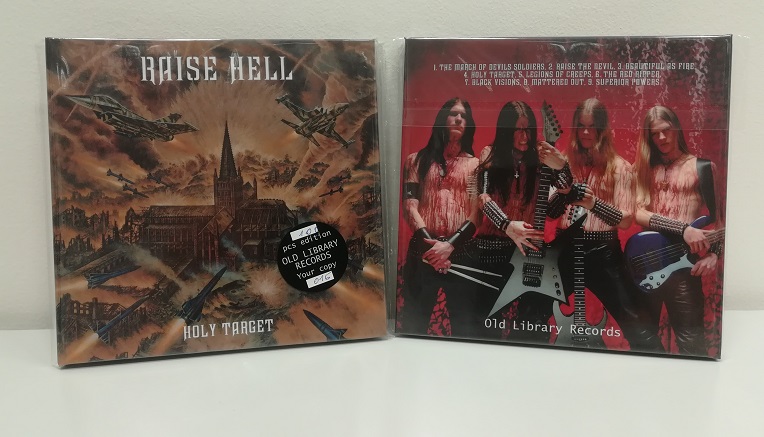 Raise Hell - Holy target CDBook